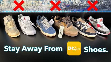 is dhgate shoes real or fake|people buying shoes of dhgate.